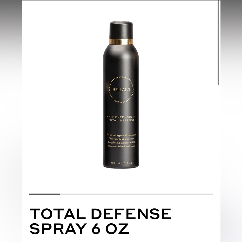 New Bellami hair extensions total defense spray